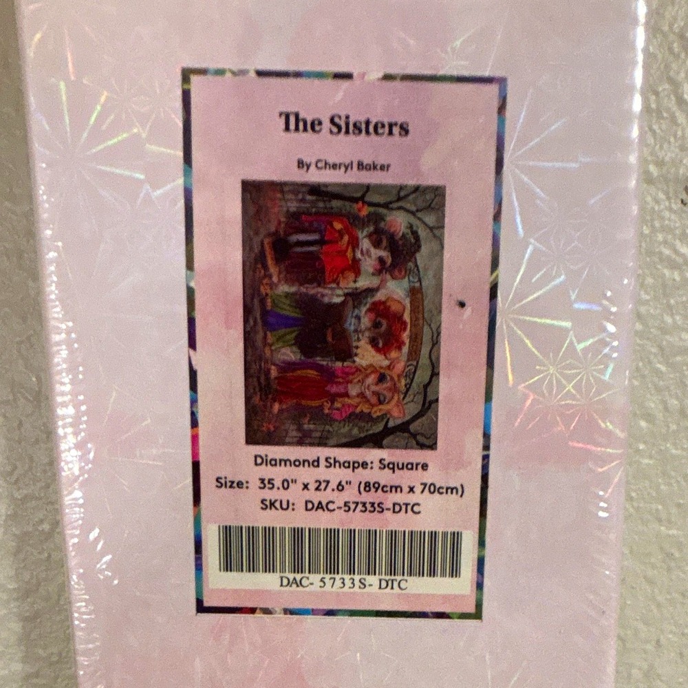 Diamond Art Club The Sisters DIY Diamond Art Kit Square DAC-5733S-DTC Baker